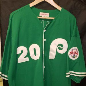 Mitchell & Ness, Philadelphia Phillies, St Patrick's Day game, Mike Schmidt Jers